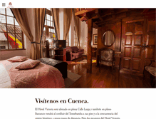 Tablet Screenshot of hotelvictoriaecuador.com